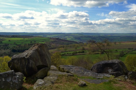 View from Birchen Edge